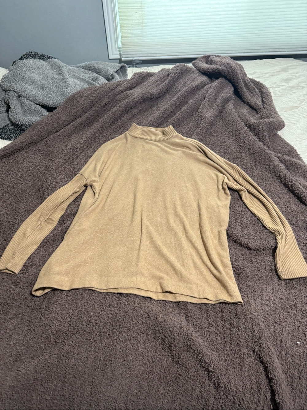 Loft Mock Neck Sweater